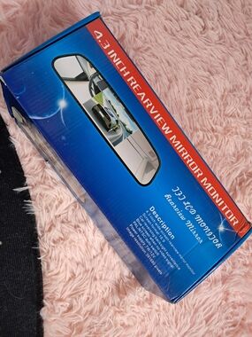 4.3" Rearview Mirror Monitor - In Box Never Used! Like New! Discounted!